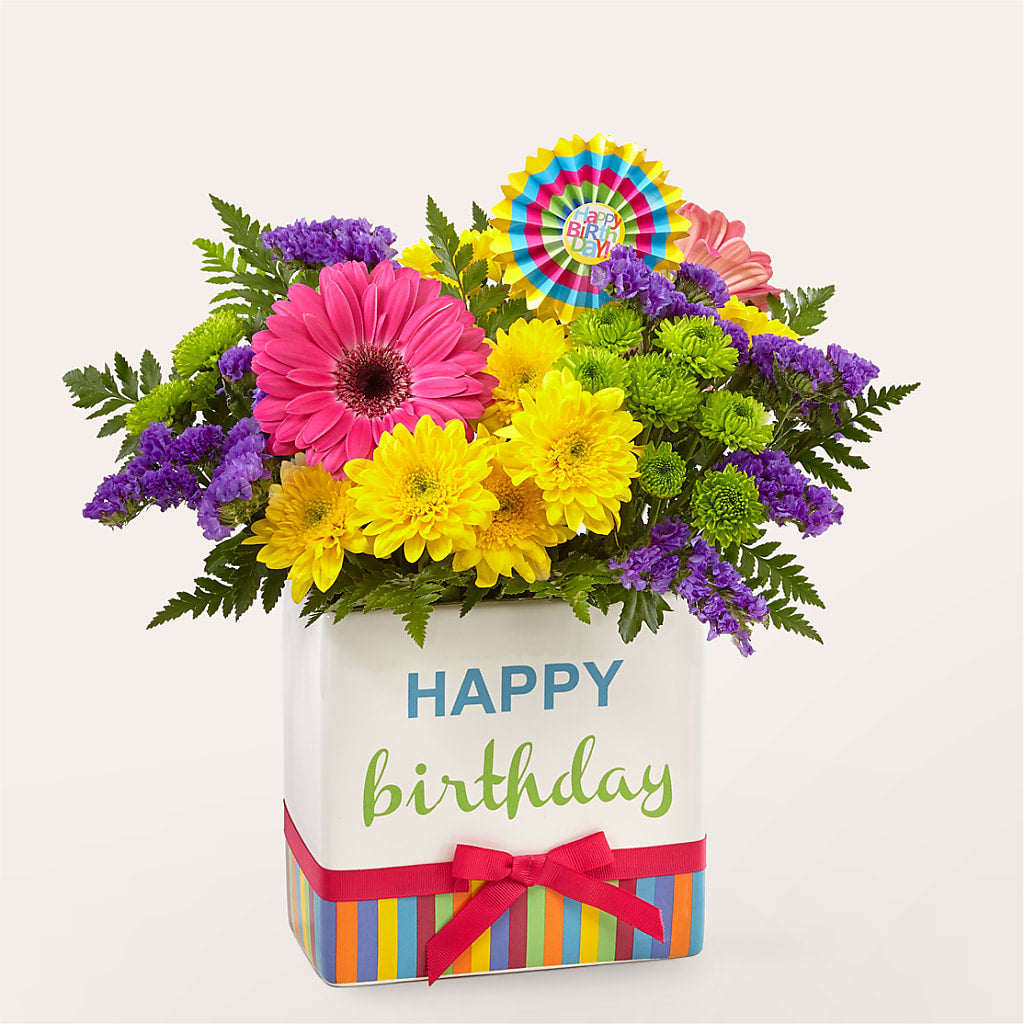 Birthday Brights Bouquet – MR K'S FLOWERS, Littleton CO