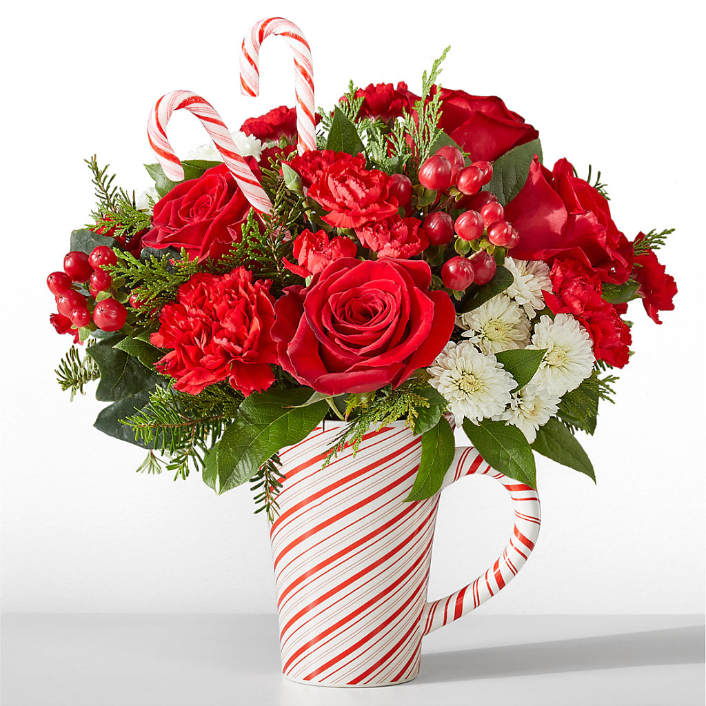 Peppermint Swirl Mug – MR K'S FLOWERS, Littleton CO