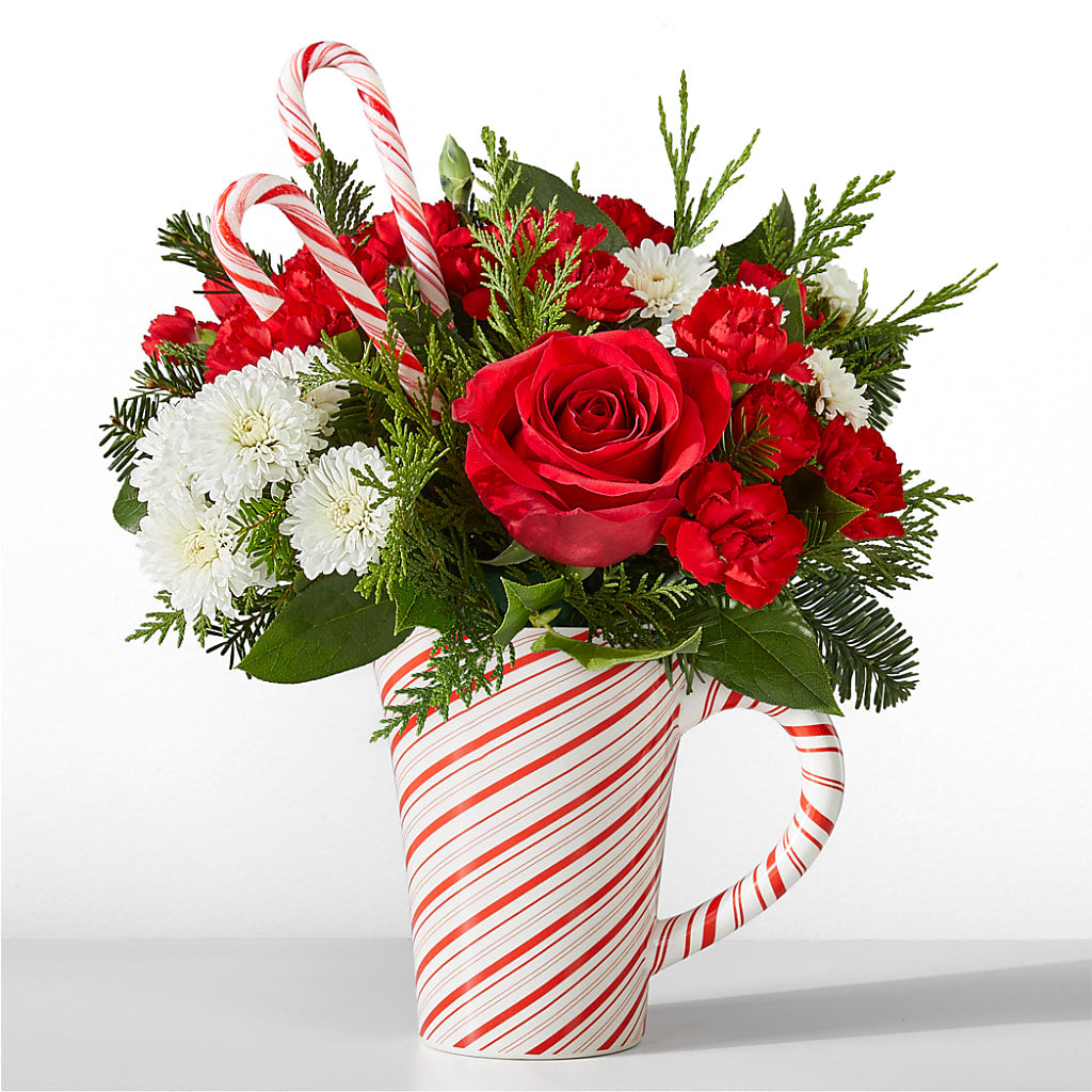 Peppermint Swirl Mug – MR K'S FLOWERS, Littleton CO