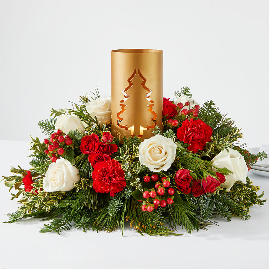 December Dreams Centerpiece – MR K'S FLOWERS, Littleton CO