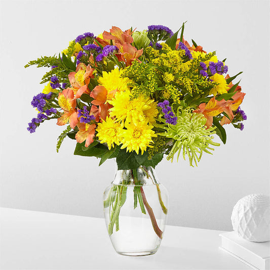 Marmalade Skies Bouquet – MR K'S FLOWERS, Littleton CO