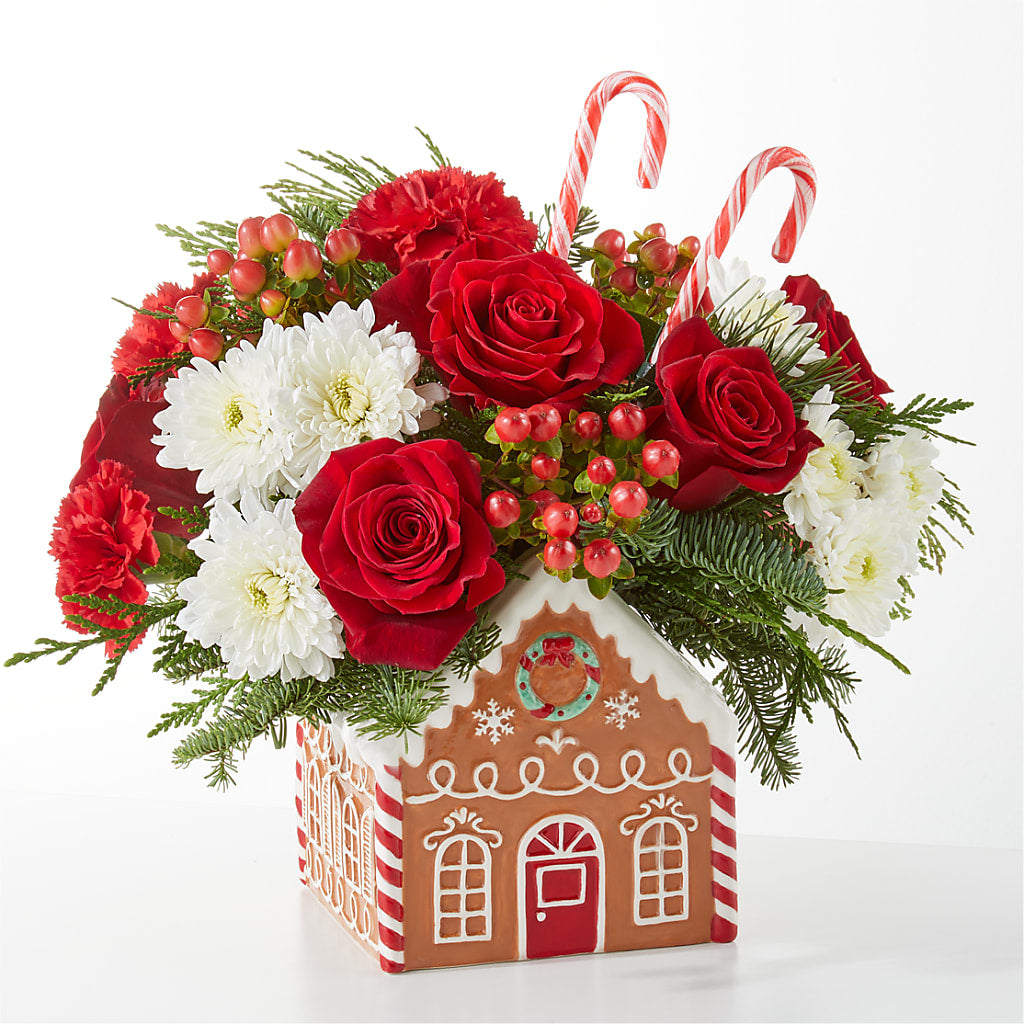Gingerbread Bakery Bouquet – MR K'S FLOWERS, Littleton CO