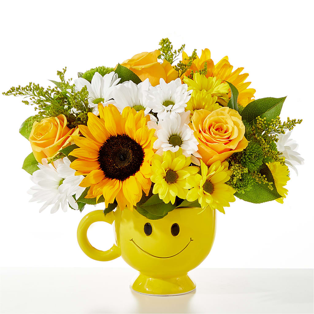 Be Happy Bouquet – MR K'S FLOWERS, Littleton CO
