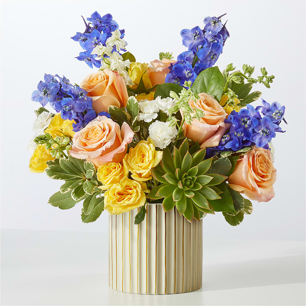 Cobalt Reverie Bouquet – MR K'S FLOWERS, Littleton CO