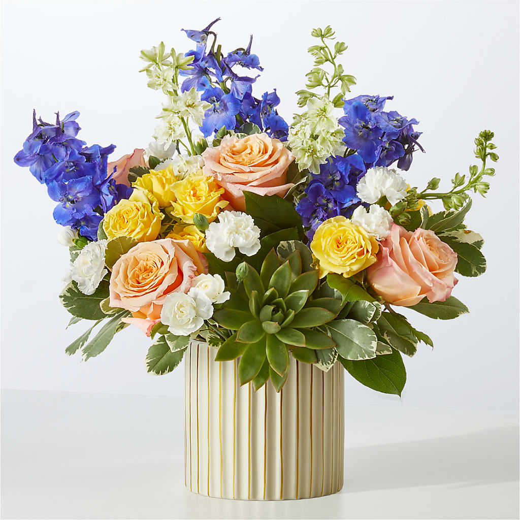 Cobalt Reverie Bouquet – MR K'S FLOWERS, Littleton CO