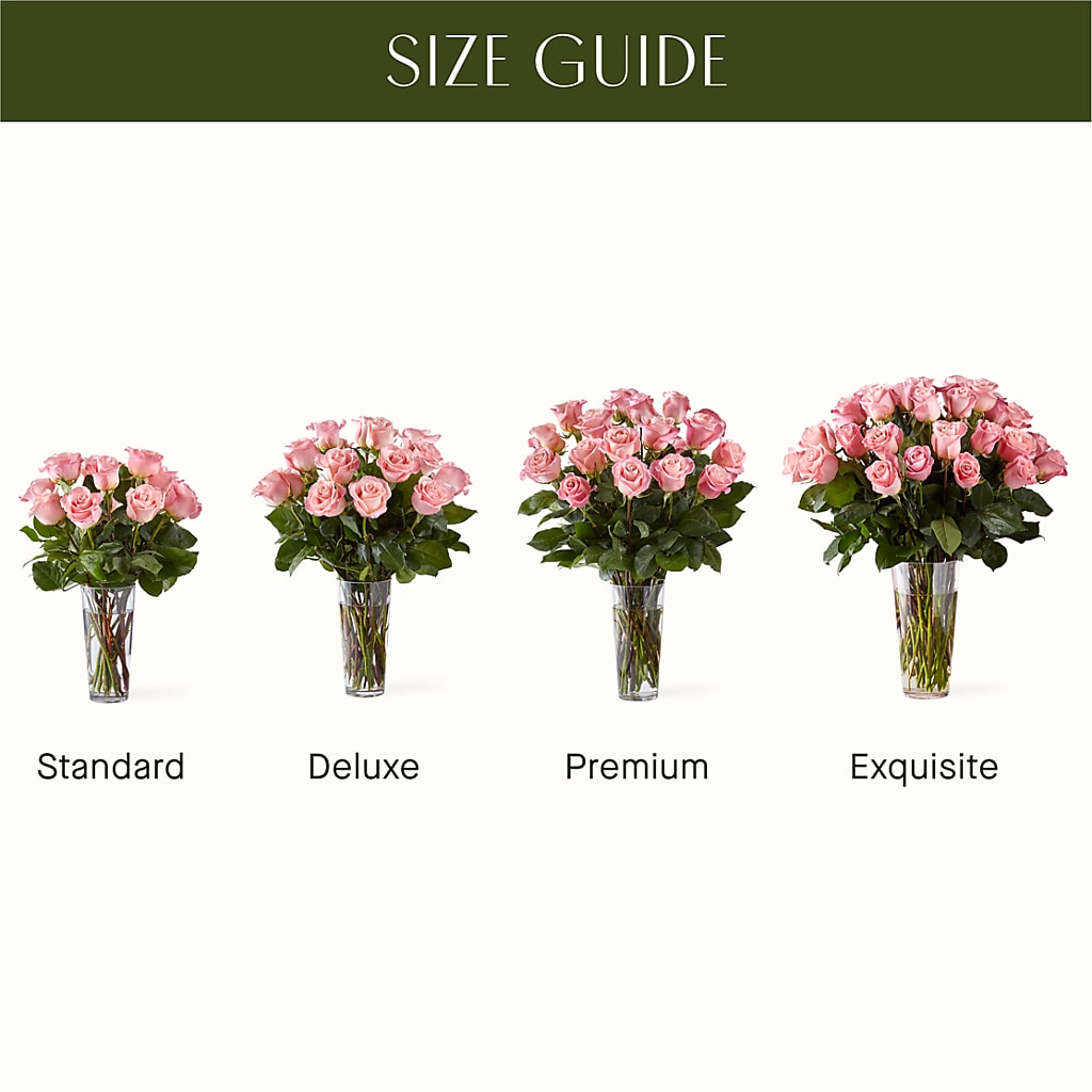 Long Stem Pink Rose Bouquet – MR K'S FLOWERS, Littleton CO