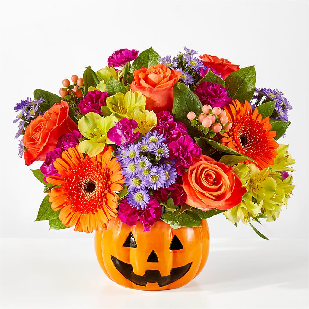 Tricks & Treats Pumpkin – MR K'S FLOWERS, Littleton CO