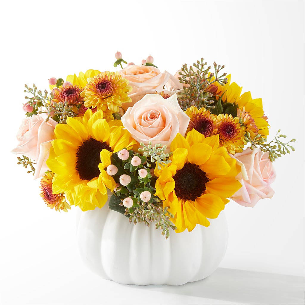 Pumpkin to Talk About Bouquet – MR K'S FLOWERS, Littleton CO