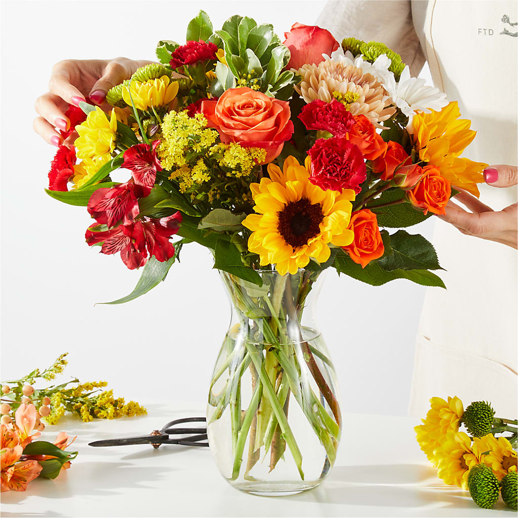 Fall Delight – A Florist Original – MR K'S FLOWERS, Littleton CO