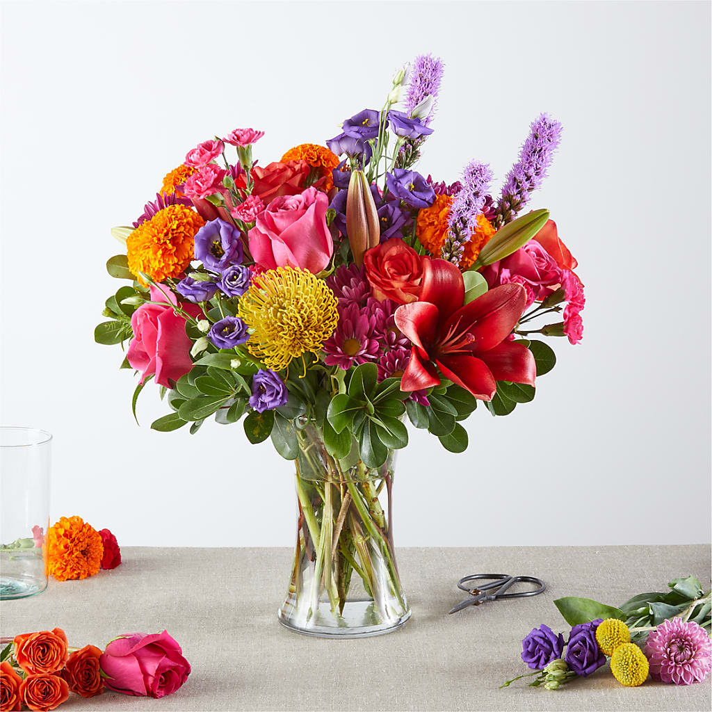 Feast of Color – A Florist Original – MR K'S FLOWERS, Littleton CO