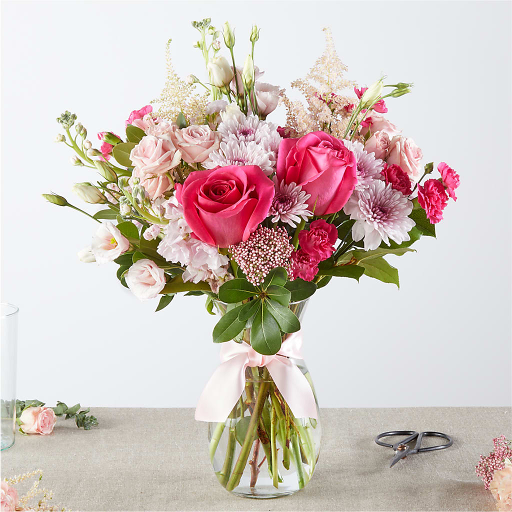 Pink Ribbon - A Florist Original – MR K'S FLOWERS, Littleton CO