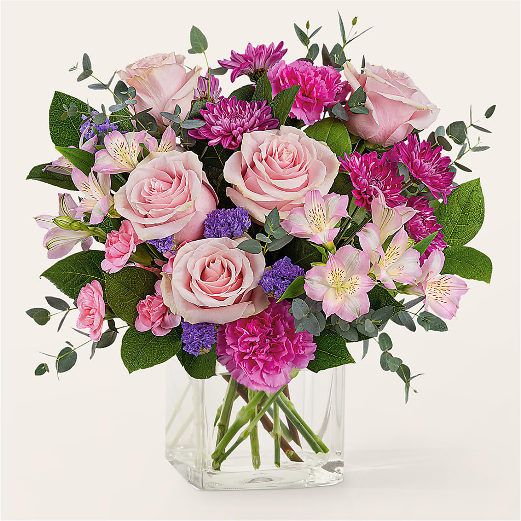 Rosy Radiance Bouquet – MR K'S FLOWERS, Littleton CO