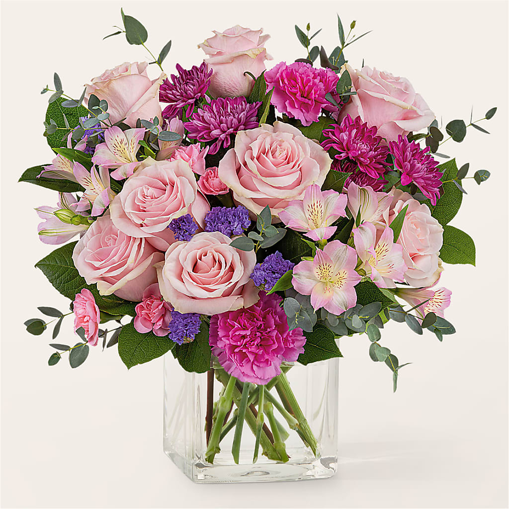 Rosy Radiance Bouquet – MR K'S FLOWERS, Littleton CO
