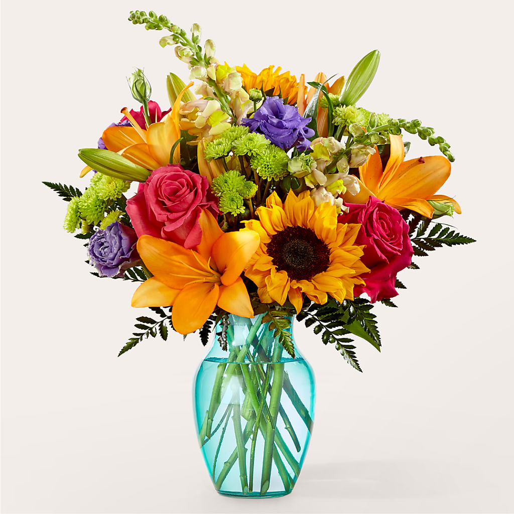Double Rainbow Bouquet – MR K'S FLOWERS, Littleton CO