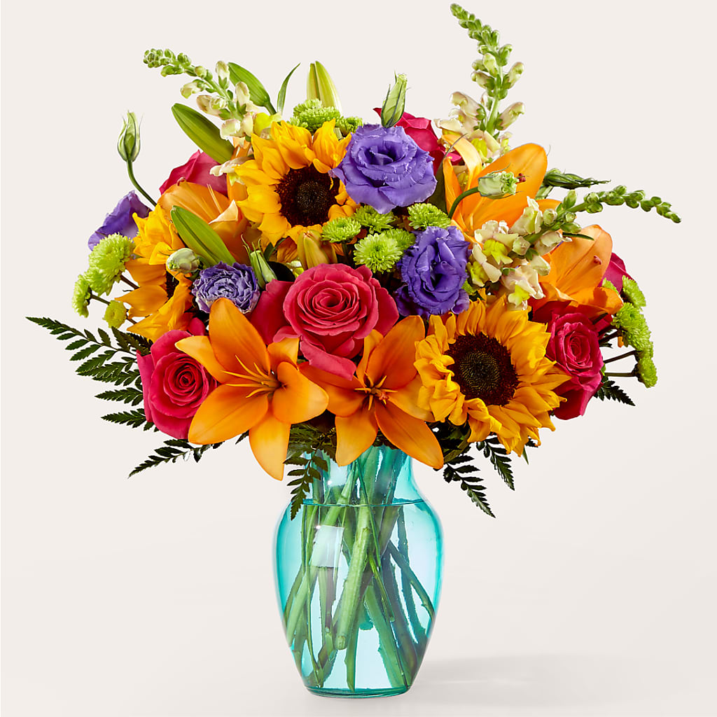 Double Rainbow Bouquet – MR K'S FLOWERS, Littleton CO