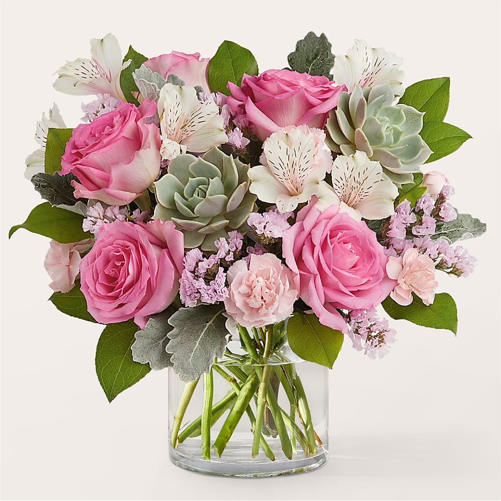 Dusty Rose Bouquet – MR K'S FLOWERS, Littleton CO