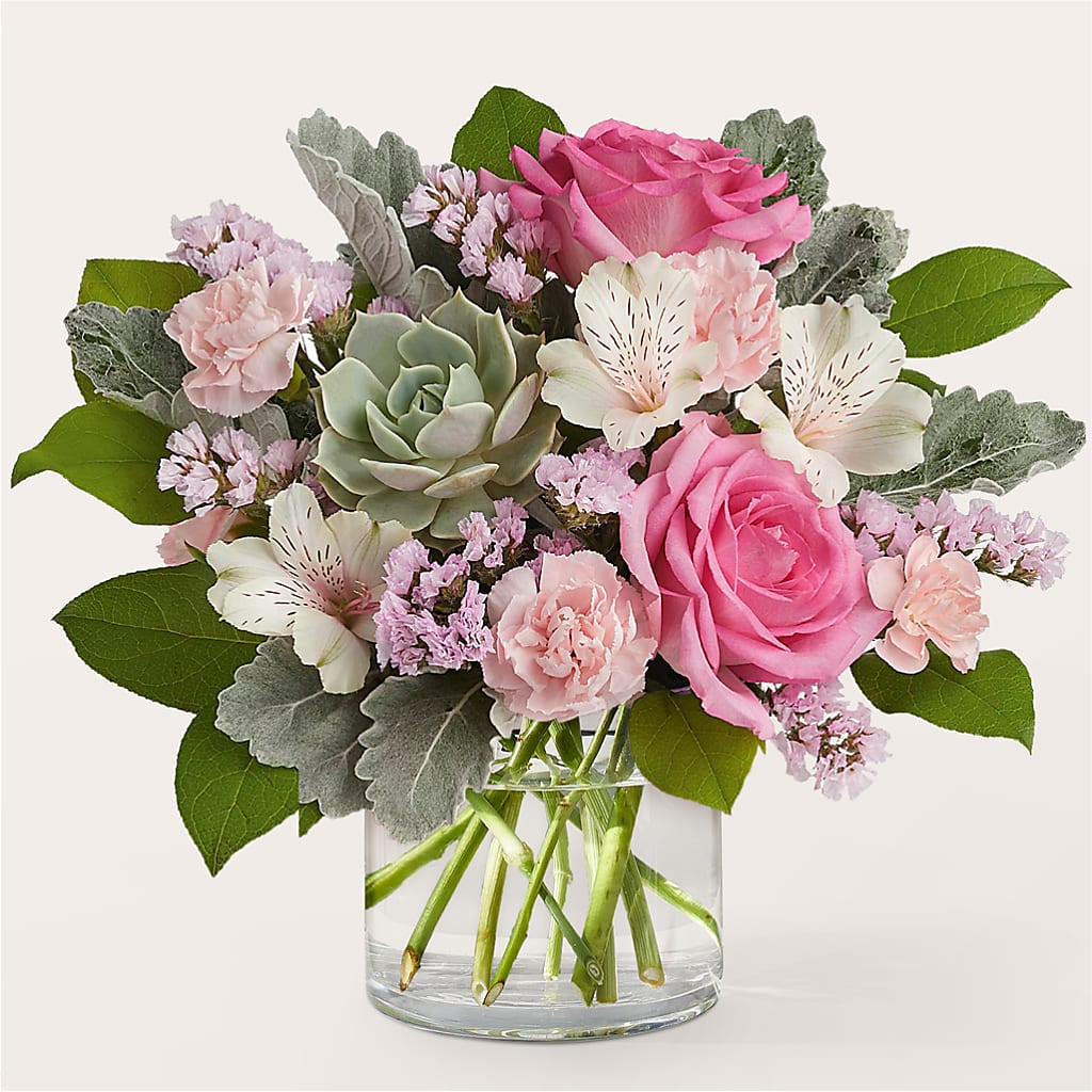 Dusty Rose Bouquet – MR K'S FLOWERS, Littleton CO