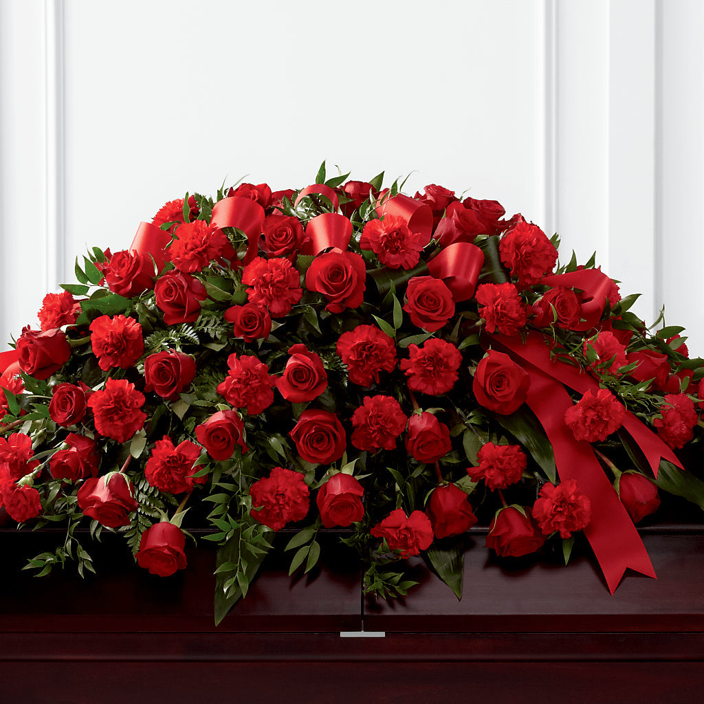 Tribute of Life Casket Spray – MR K'S FLOWERS, Littleton CO