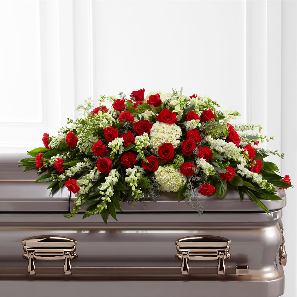 Sincerity Casket Spray – MR K'S FLOWERS, Littleton CO