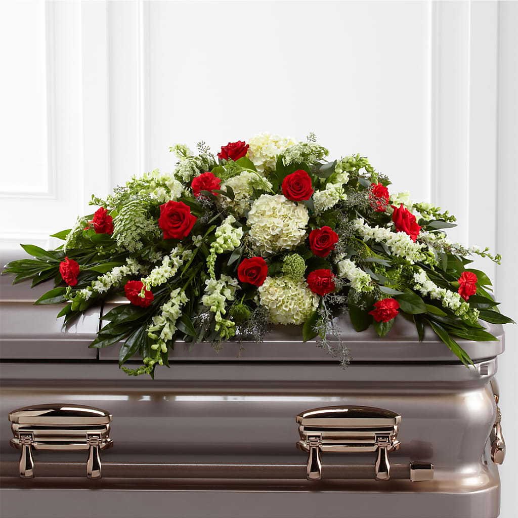 Sincerity Casket Spray – MR K'S FLOWERS, Littleton CO
