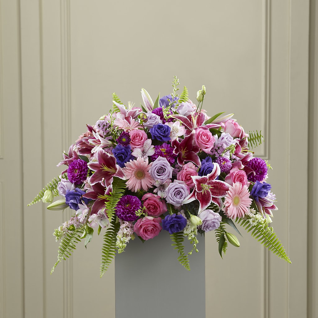 Fare Thee Well Pedestal – MR K'S FLOWERS, Littleton CO