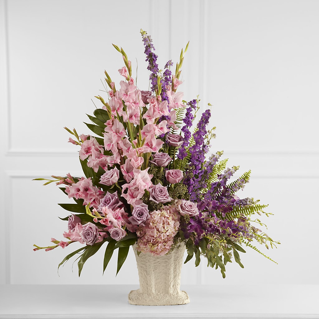 Flowing Garden Arrangement – MR K'S FLOWERS, Littleton CO