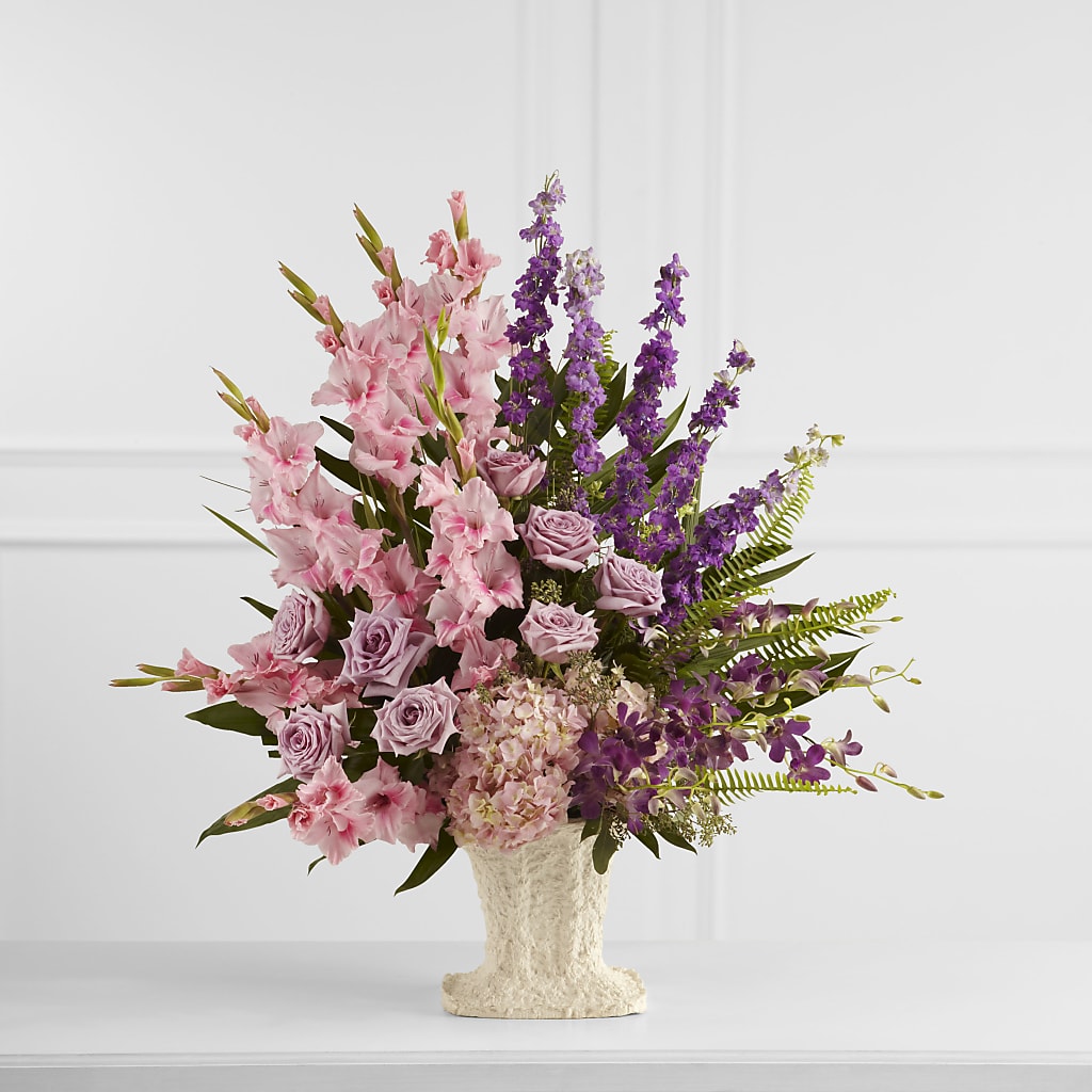 Flowing Garden Arrangement – MR K'S FLOWERS, Littleton CO