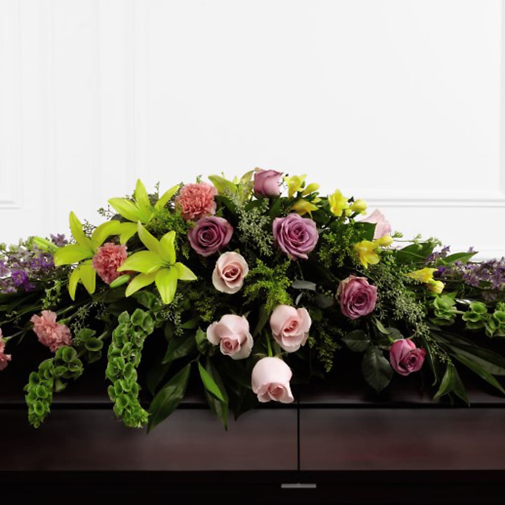 Forever Beloved Casket Spray – MR K'S FLOWERS, Littleton CO