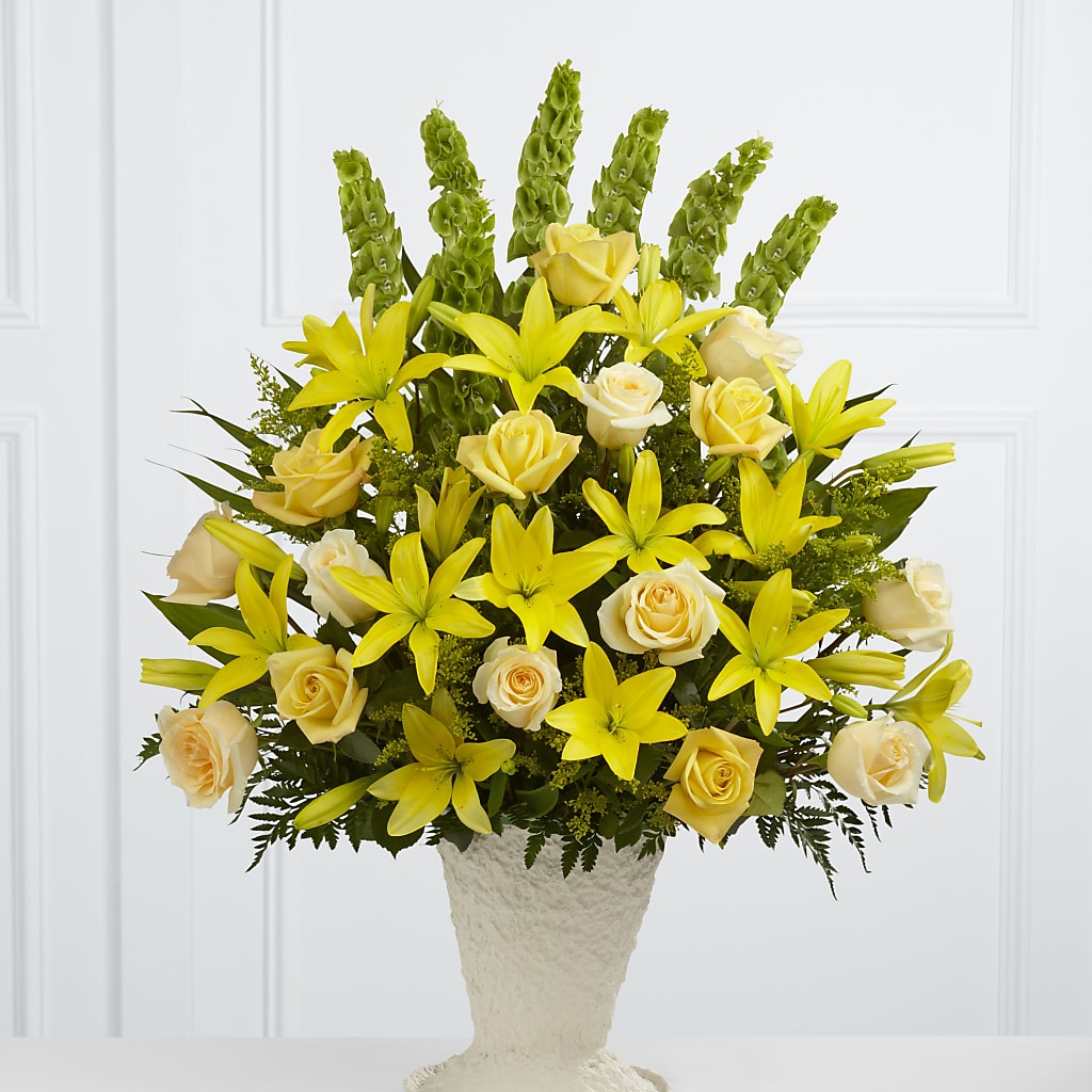 Golden Memories Arrangement – MR K'S FLOWERS, Littleton CO
