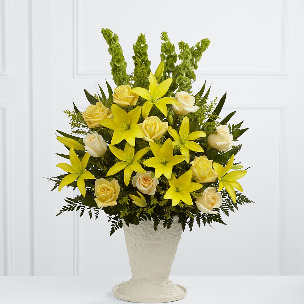 Golden Memories Arrangement – MR K'S FLOWERS, Littleton CO