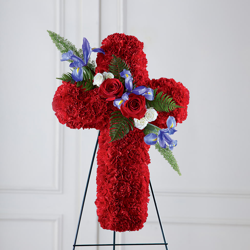 Faithful Hero Floral Cross – MR K'S FLOWERS, Littleton CO