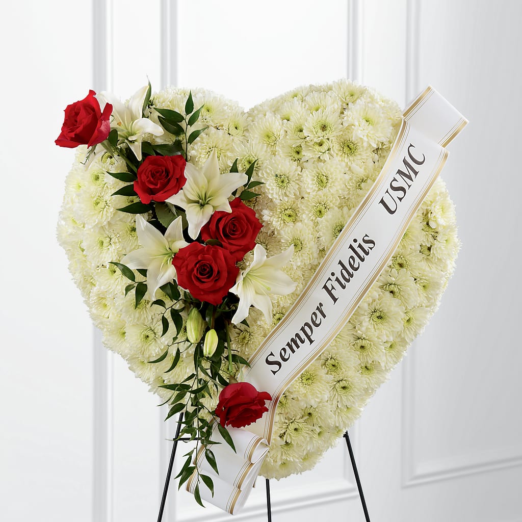 Heartfelt Hero Standing Heart – MR K'S FLOWERS, Littleton CO