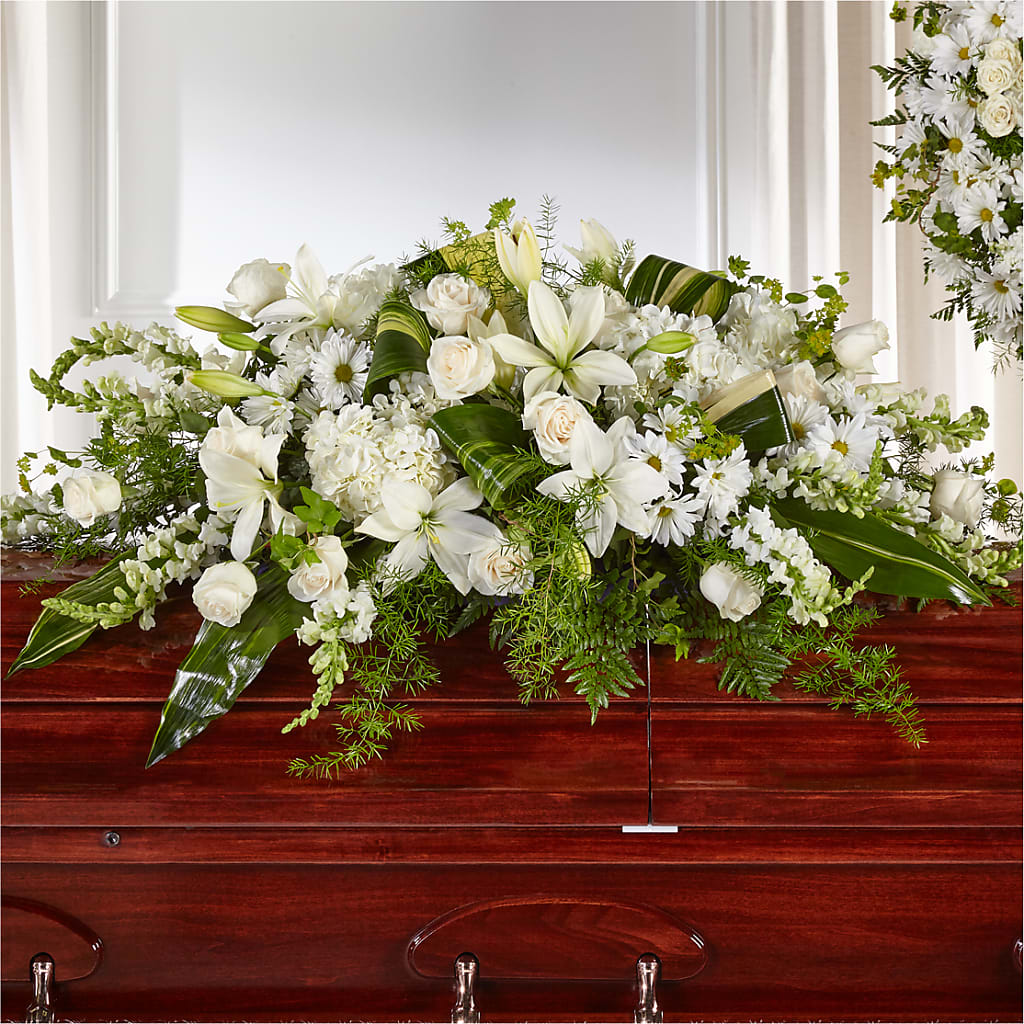 Abundance Casket Spray – MR K'S FLOWERS, Littleton CO