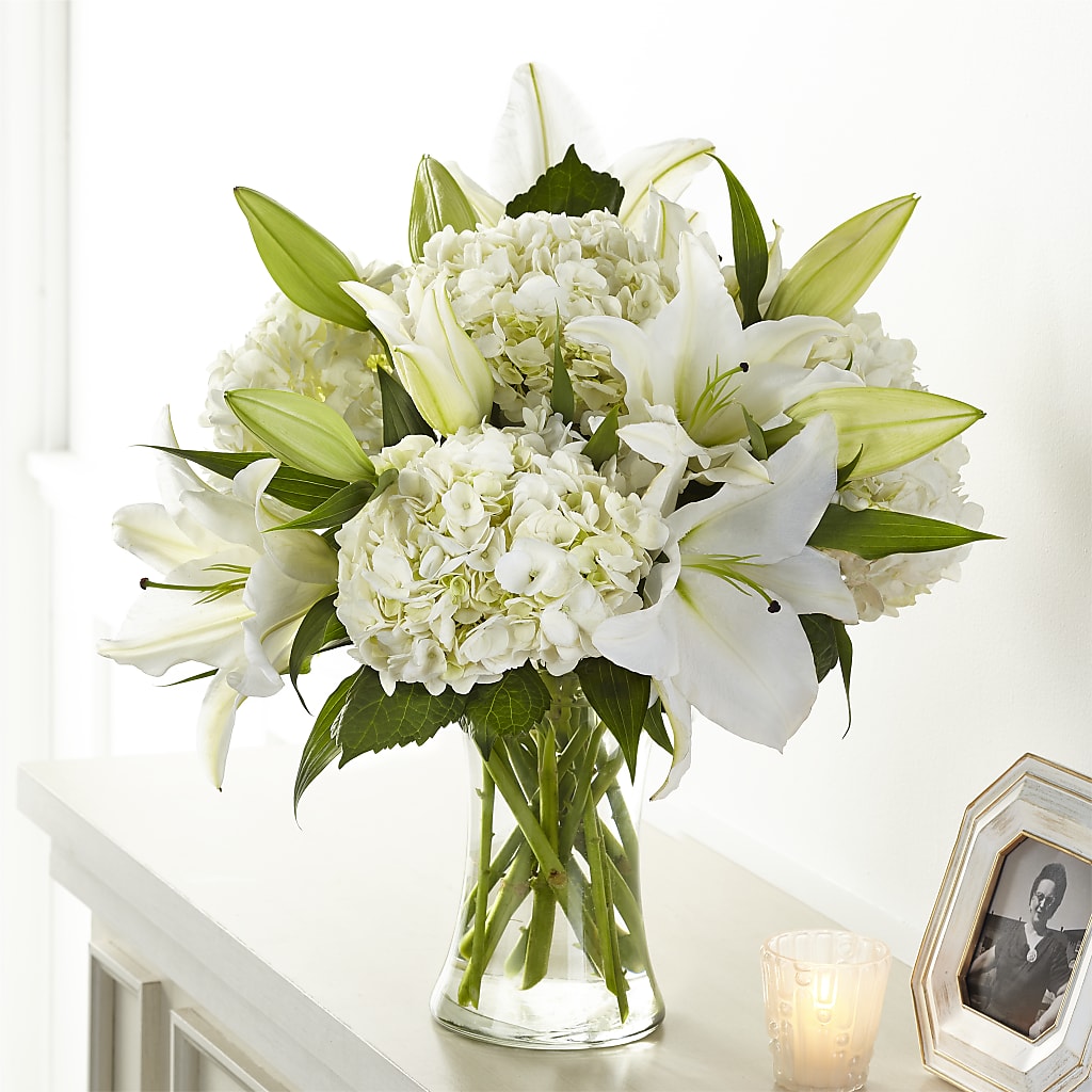 Compassionate Lily Bouquet – MR K'S FLOWERS, Littleton CO