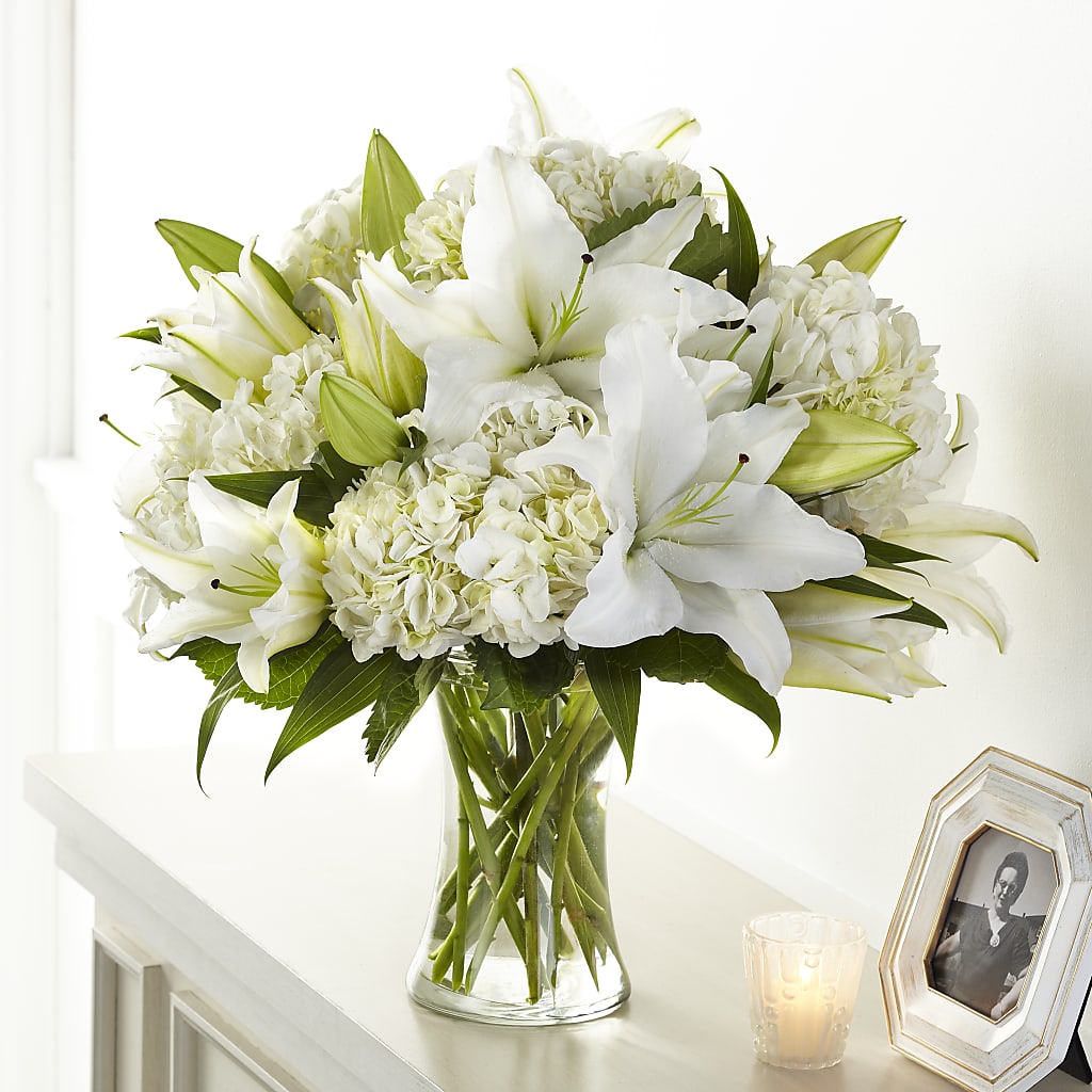 Compassionate Lily Bouquet – MR K'S FLOWERS, Littleton CO