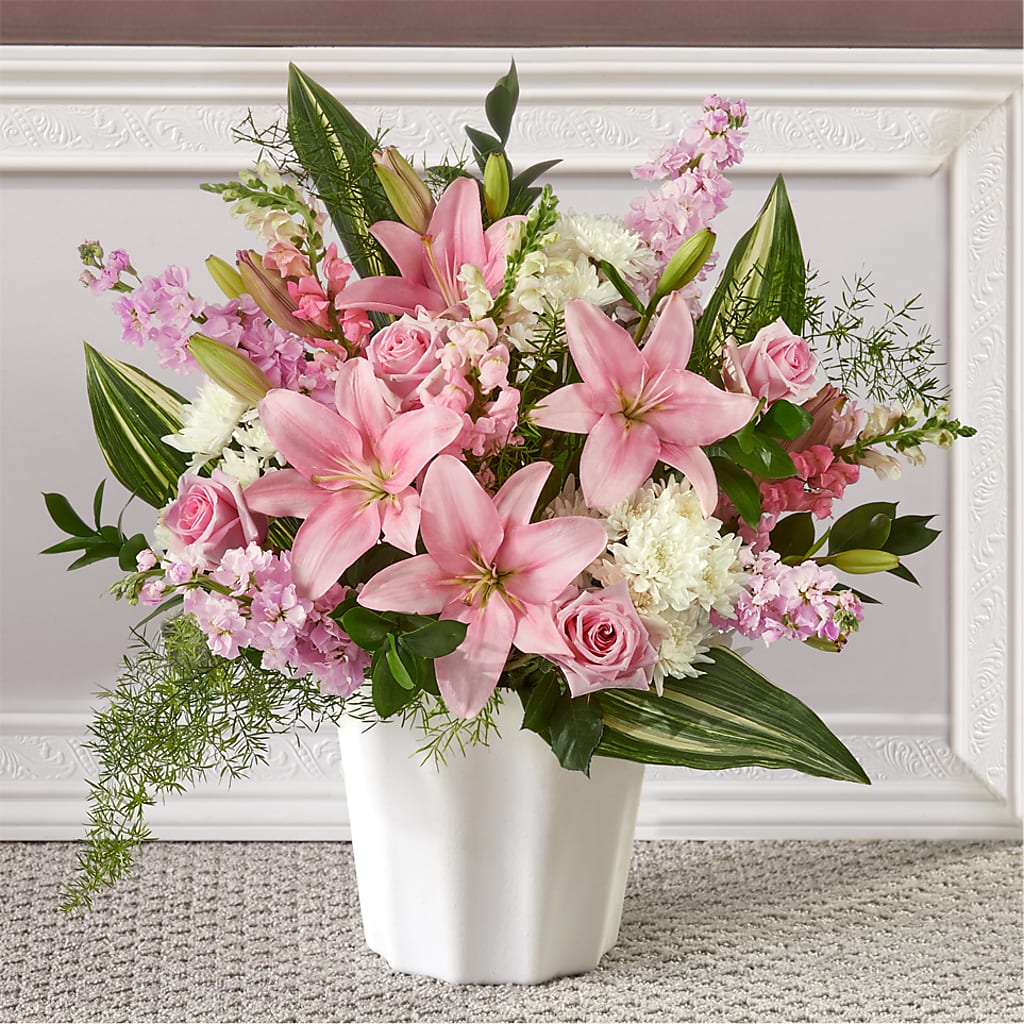 Simply Serene Floor Basket – MR K'S FLOWERS, Littleton CO