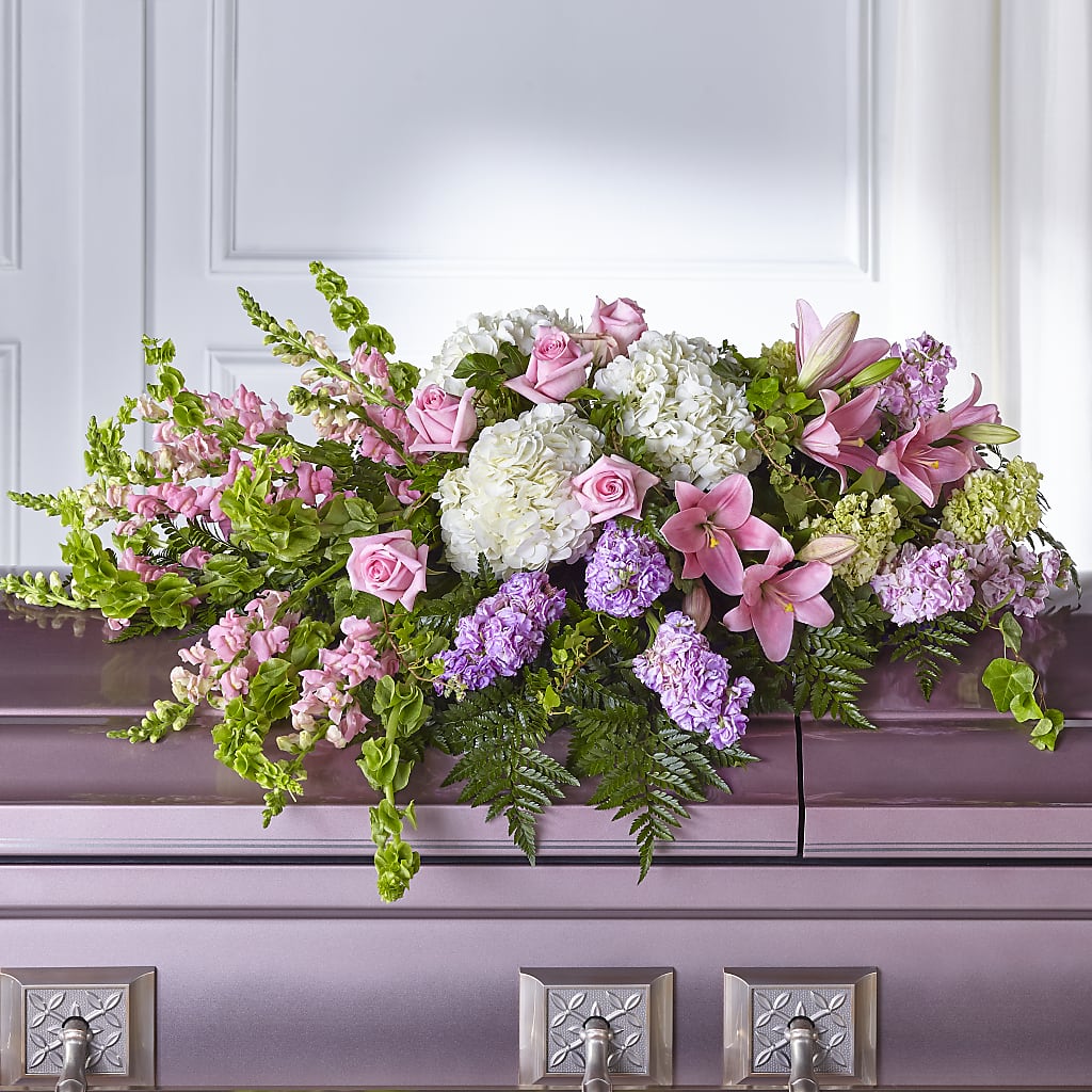 Life's Gratitude Casket Spray – MR K'S FLOWERS, Littleton CO