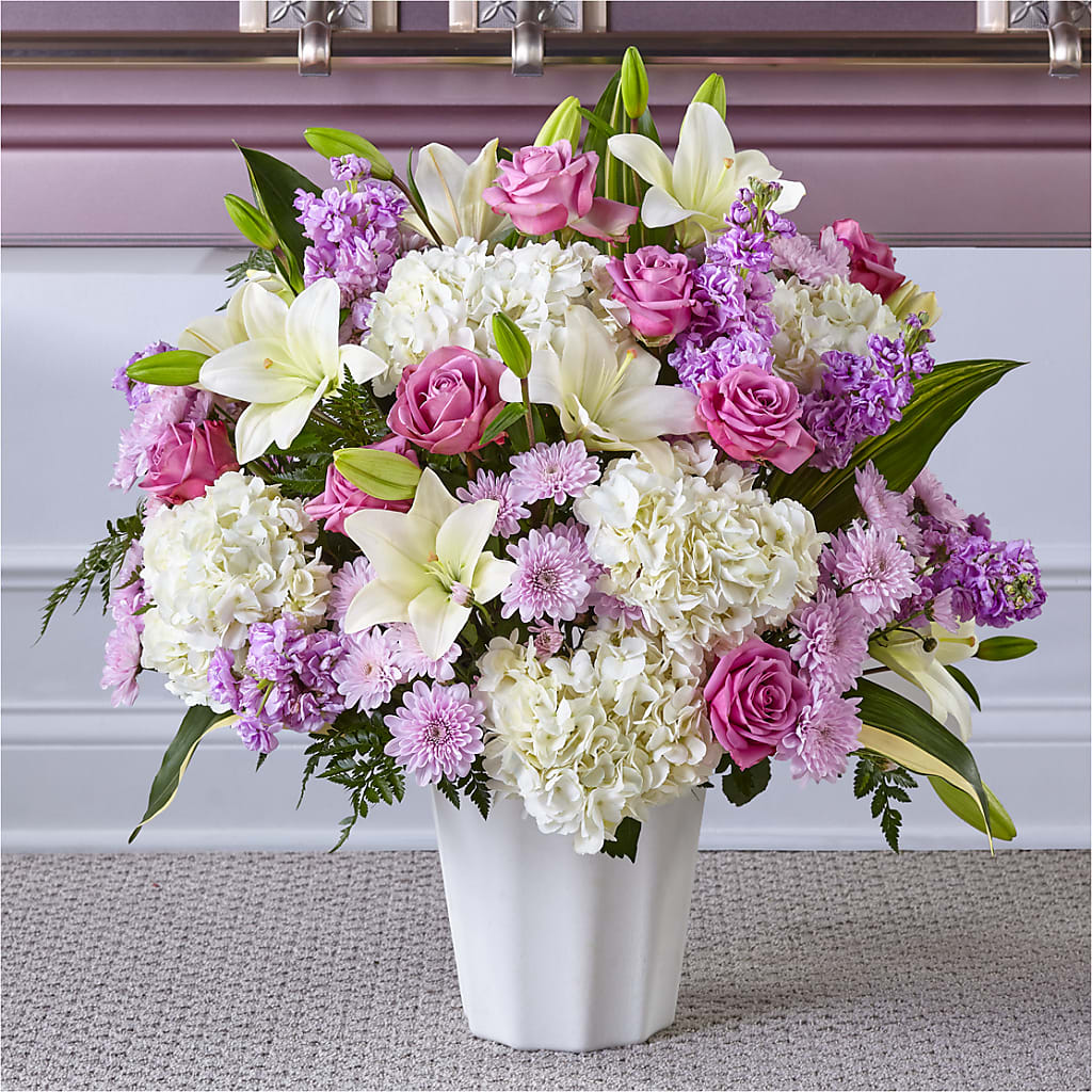 Heaven Sent Floor Basket – MR K'S FLOWERS, Littleton CO