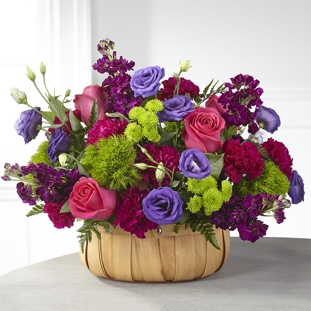 Serene Sanctuary Basket – MR K'S FLOWERS, Littleton CO