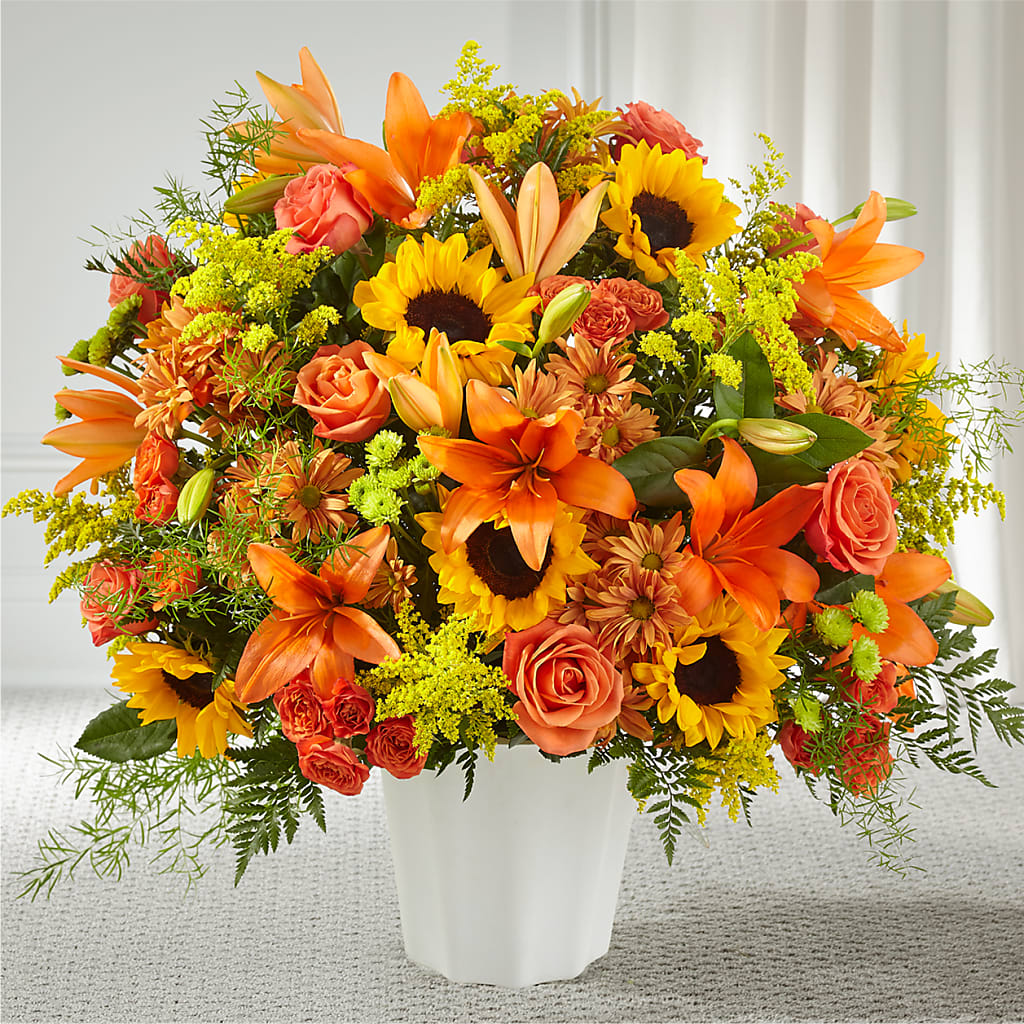 Harvest Thoughts Floor Basket – MR K'S FLOWERS, Littleton CO