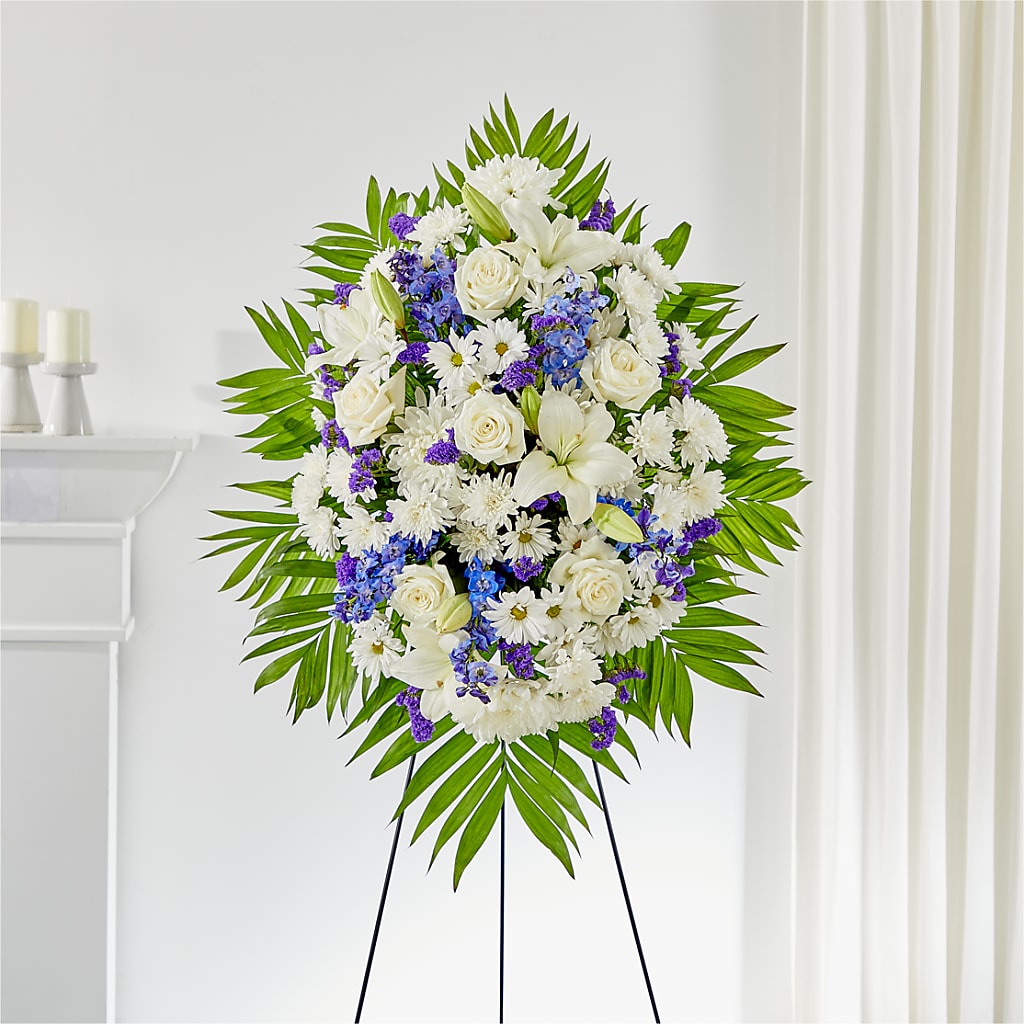 At Rest Standing Spray – MR K'S FLOWERS, Littleton CO