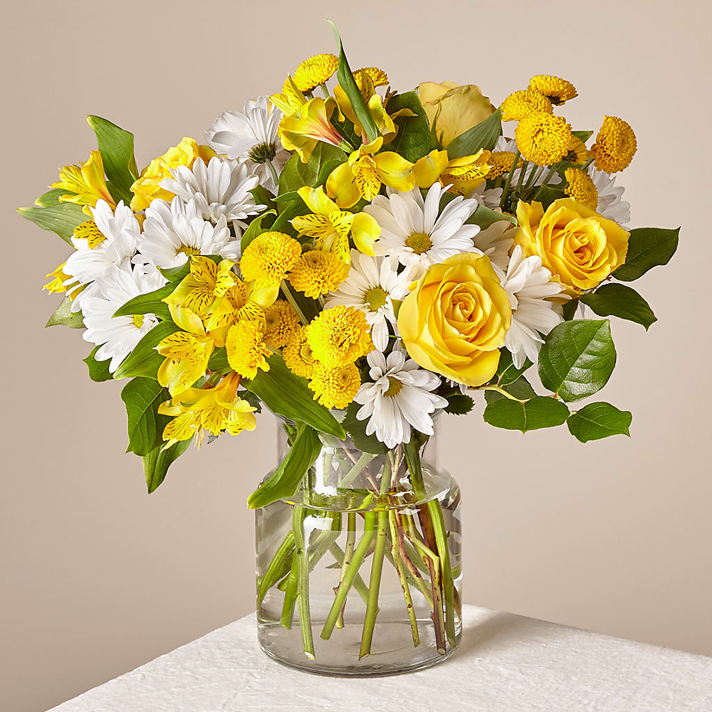 Sunny Sentiments Bouquet – MR K'S FLOWERS, Littleton CO