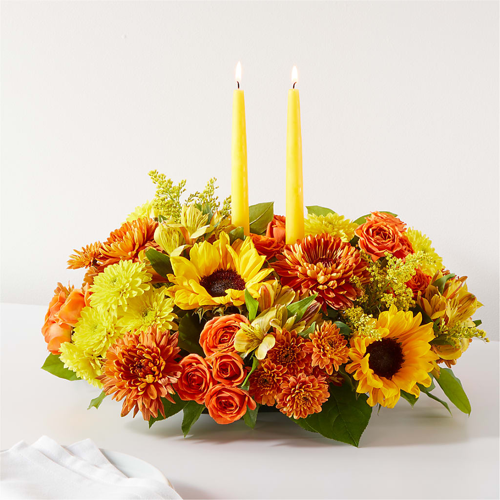 Autumn Harmony Centerpiece – MR K'S FLOWERS, Littleton CO