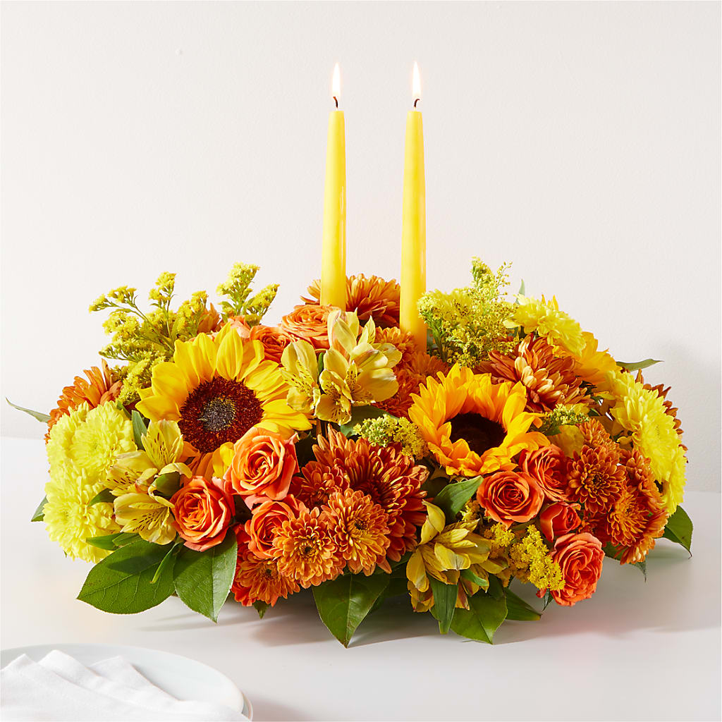 Autumn Harmony Centerpiece – MR K'S FLOWERS, Littleton CO