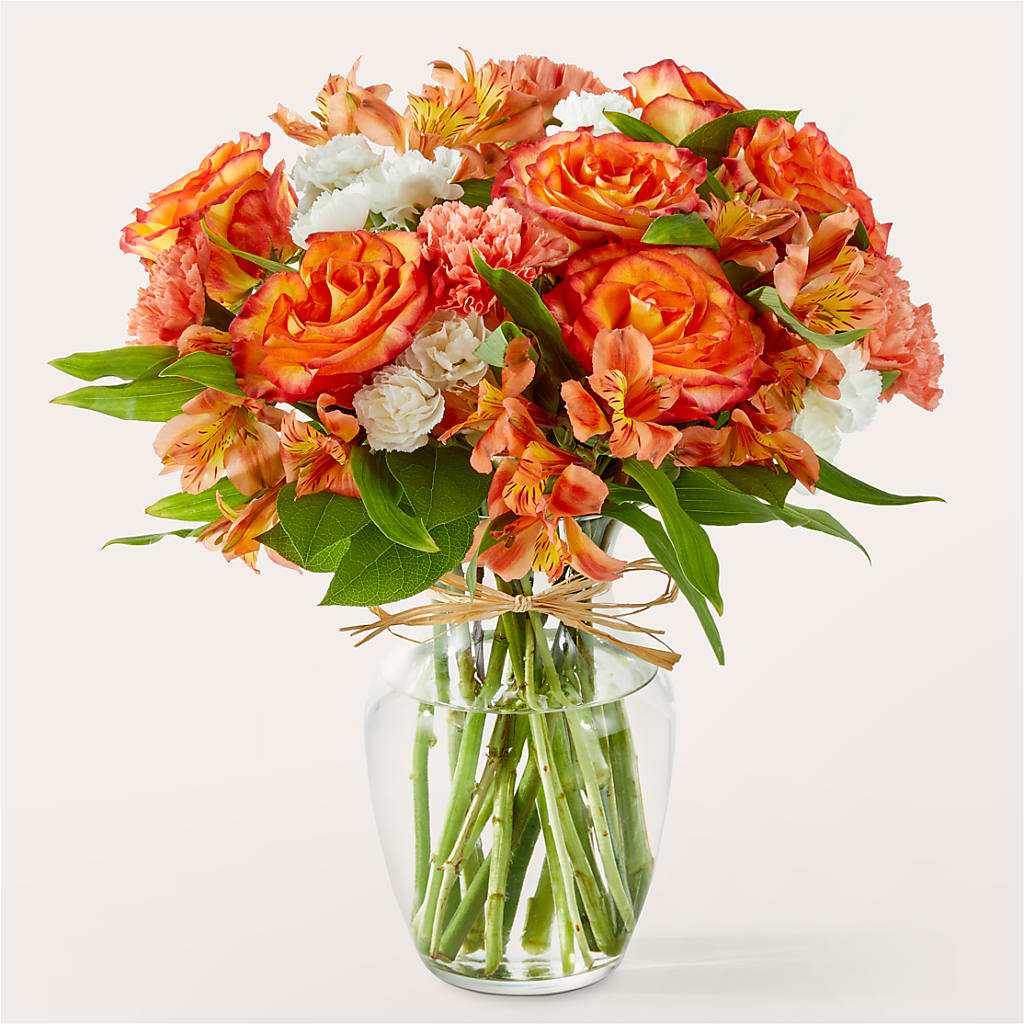 Apricot Glow Bouquet – MR K'S FLOWERS, Littleton CO