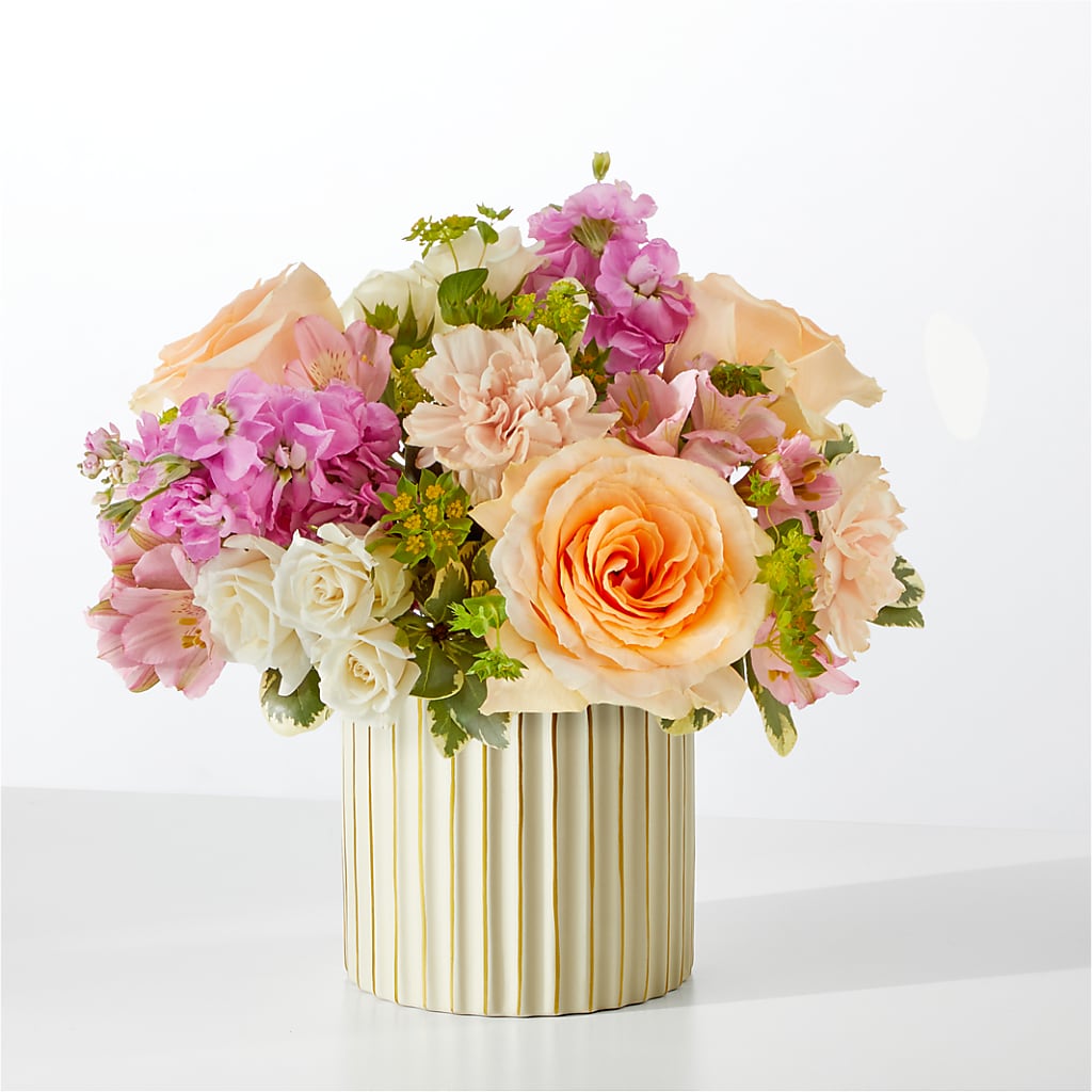 Paradise Bouquet with Ivory Vase – MR K'S FLOWERS, Littleton CO