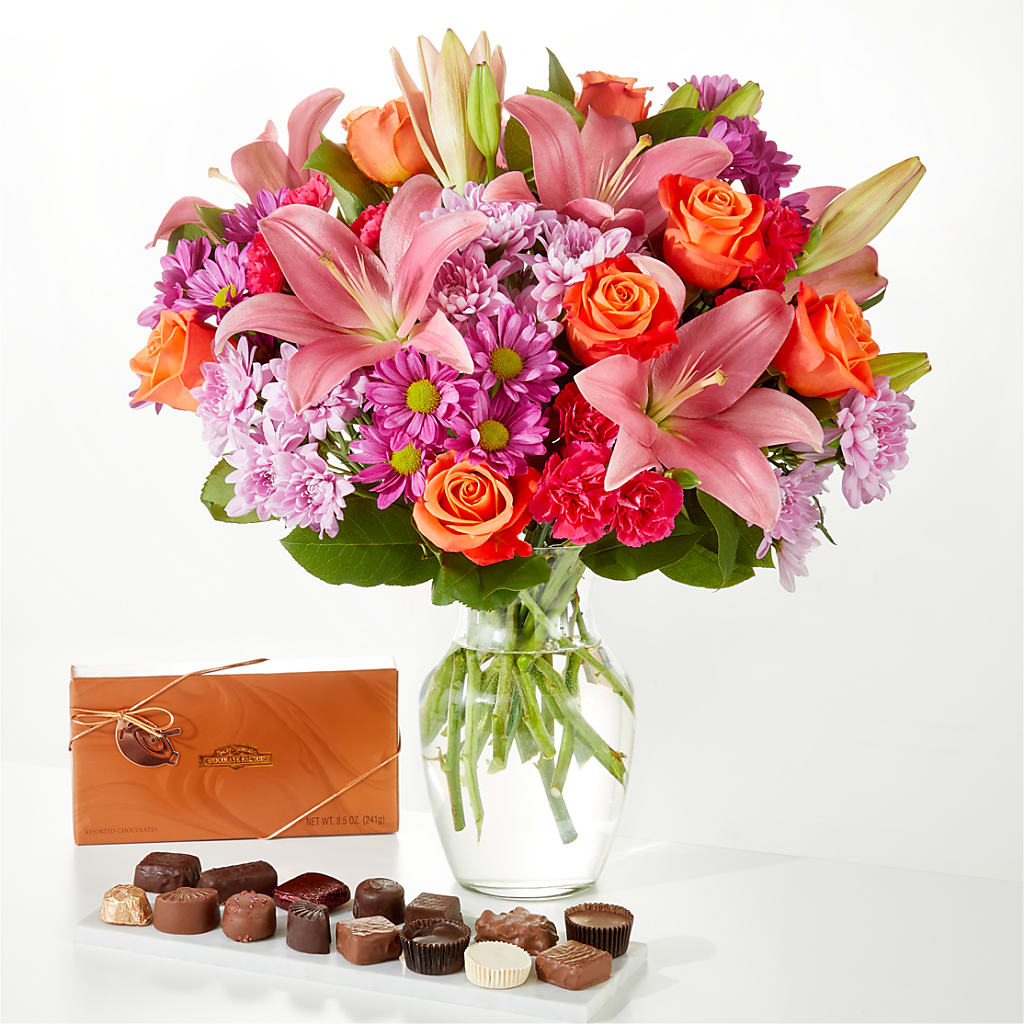 One and Only Bouquet and Chocolate Bundle – MR K'S FLOWERS, Littleton CO