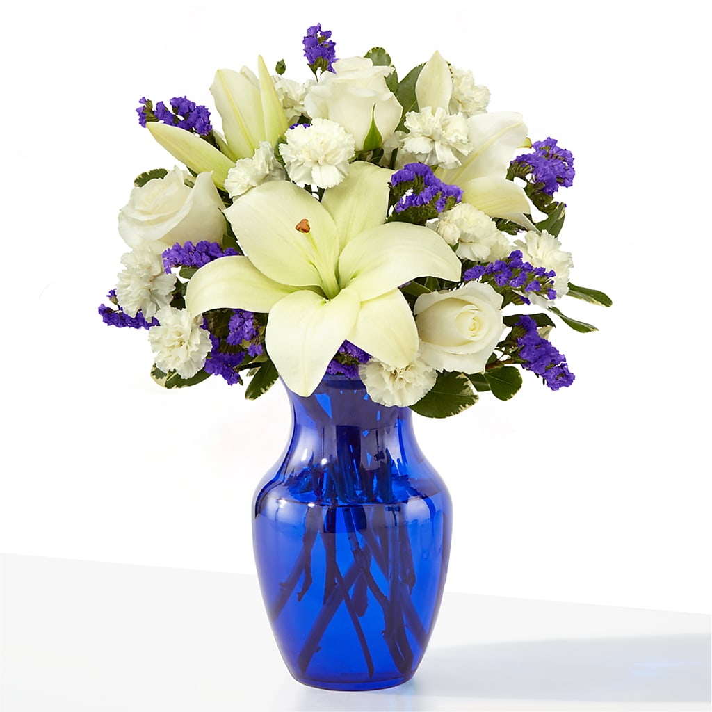 Sapphire Rush Bouquet – MR K'S FLOWERS, Littleton CO