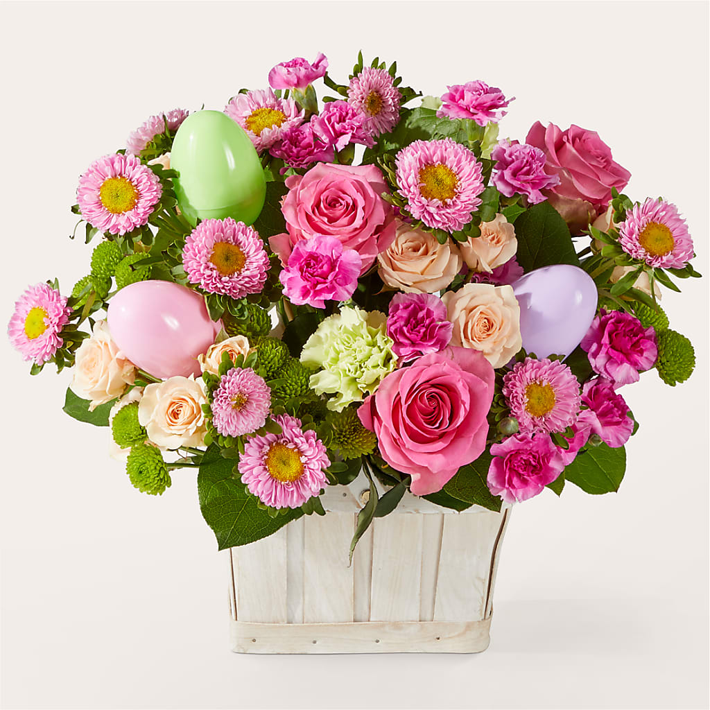 Get Eggcited Basket – MR K'S FLOWERS, Littleton CO