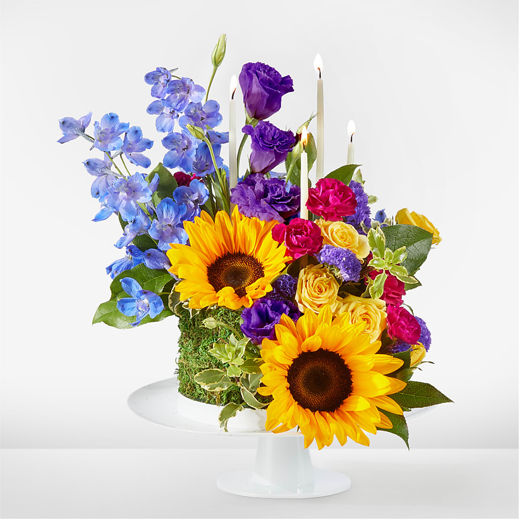 Star of the Day Floral Cake – MR K'S FLOWERS, Littleton CO